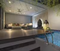 Вилла Balimu, Открытый Гостиная