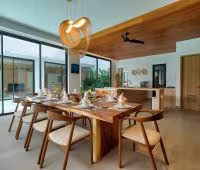 Villa Brandon, Zona de comedor